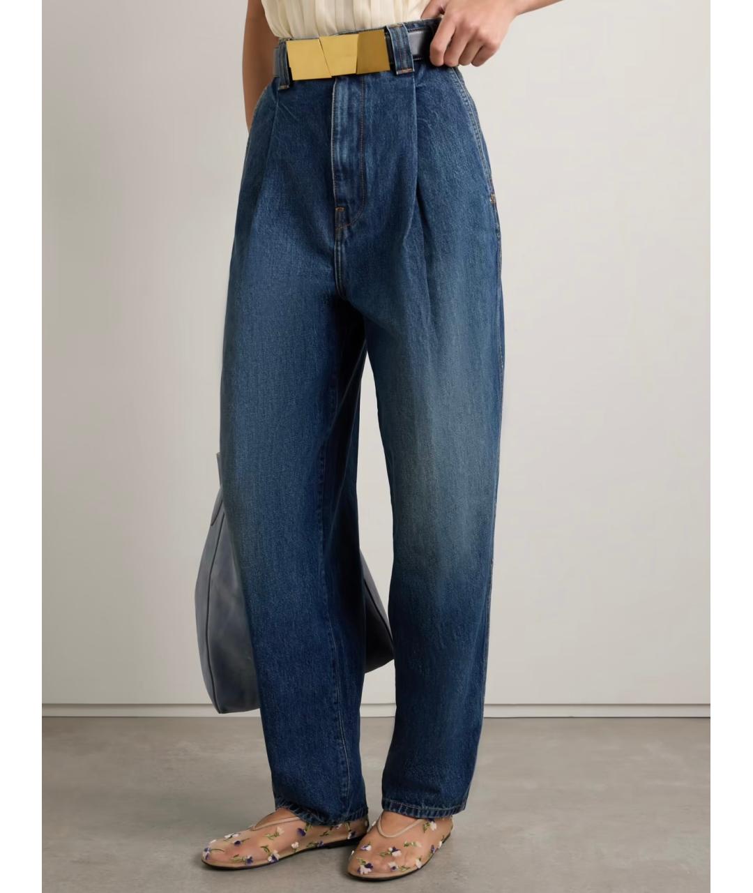 KHAITE Бежевые текстильные балетки, фото 2