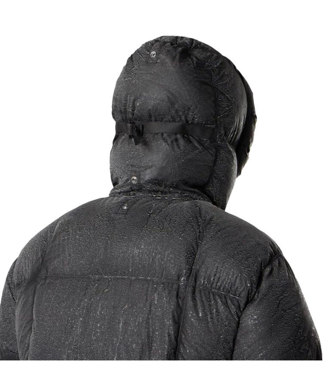 STONE ISLAND Черный пуховик, фото 6