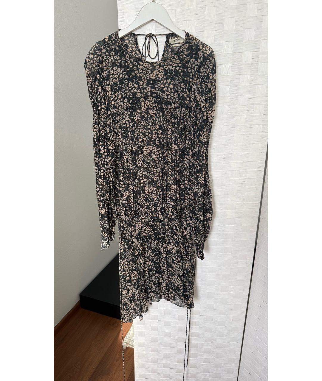 ISABEL MARANT Мульти хлопковое повседневное платье, фото 5