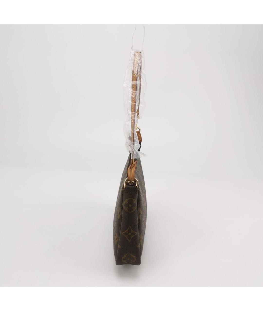 LOUIS VUITTON Коричневая сумка с короткими ручками, фото 2