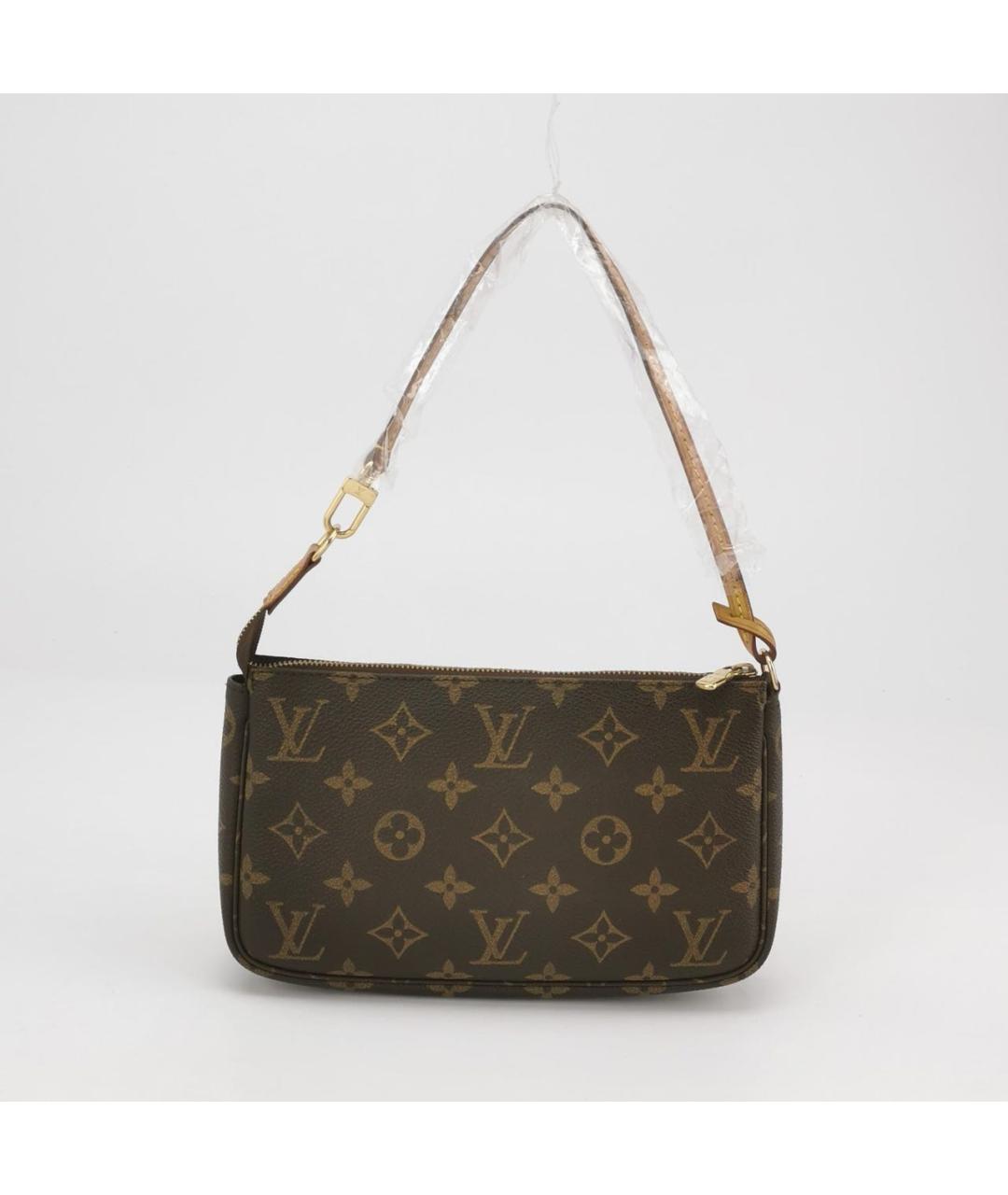 LOUIS VUITTON Коричневая сумка с короткими ручками, фото 3