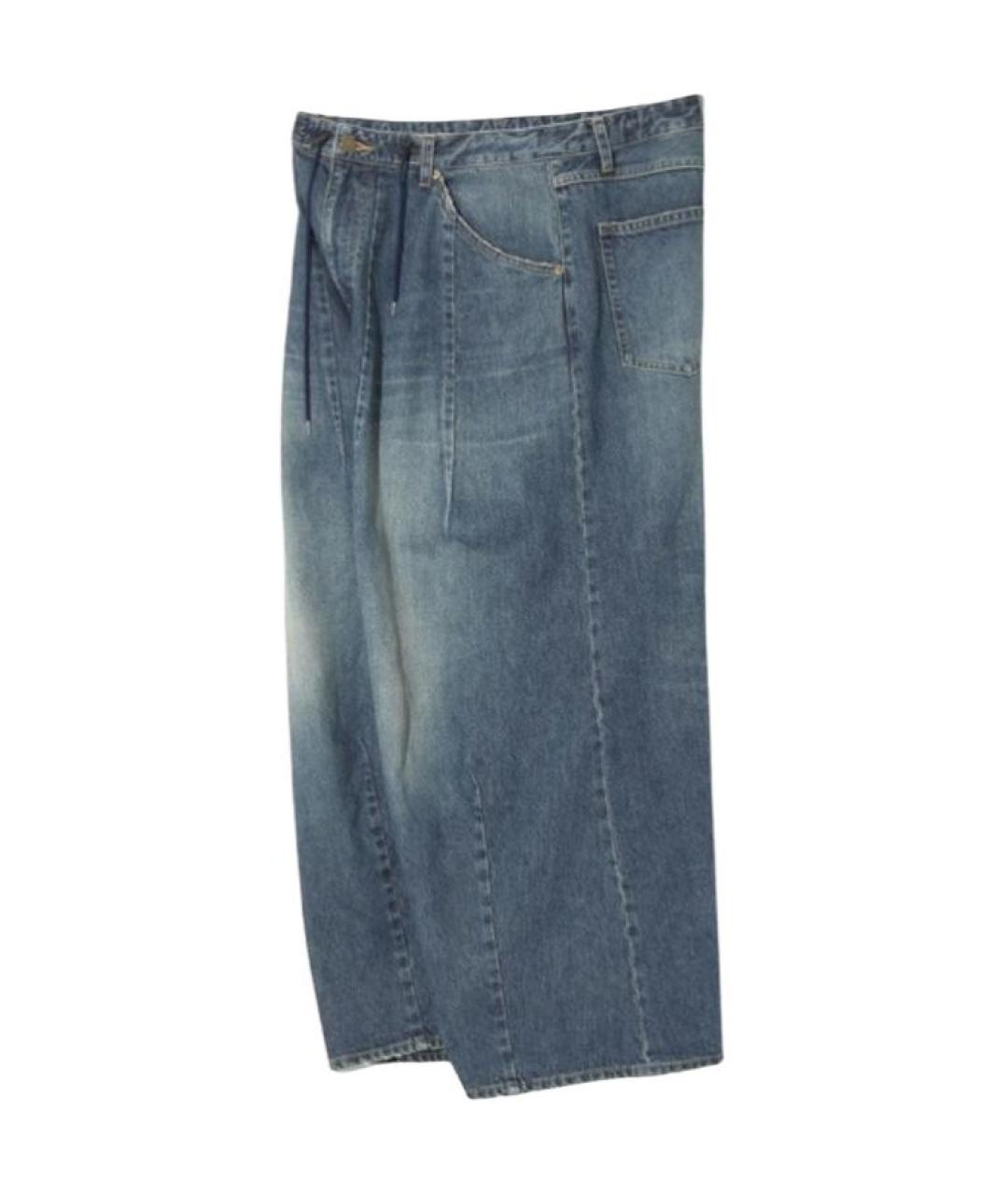 NEEDLES Синие прямые джинсы, фото 3