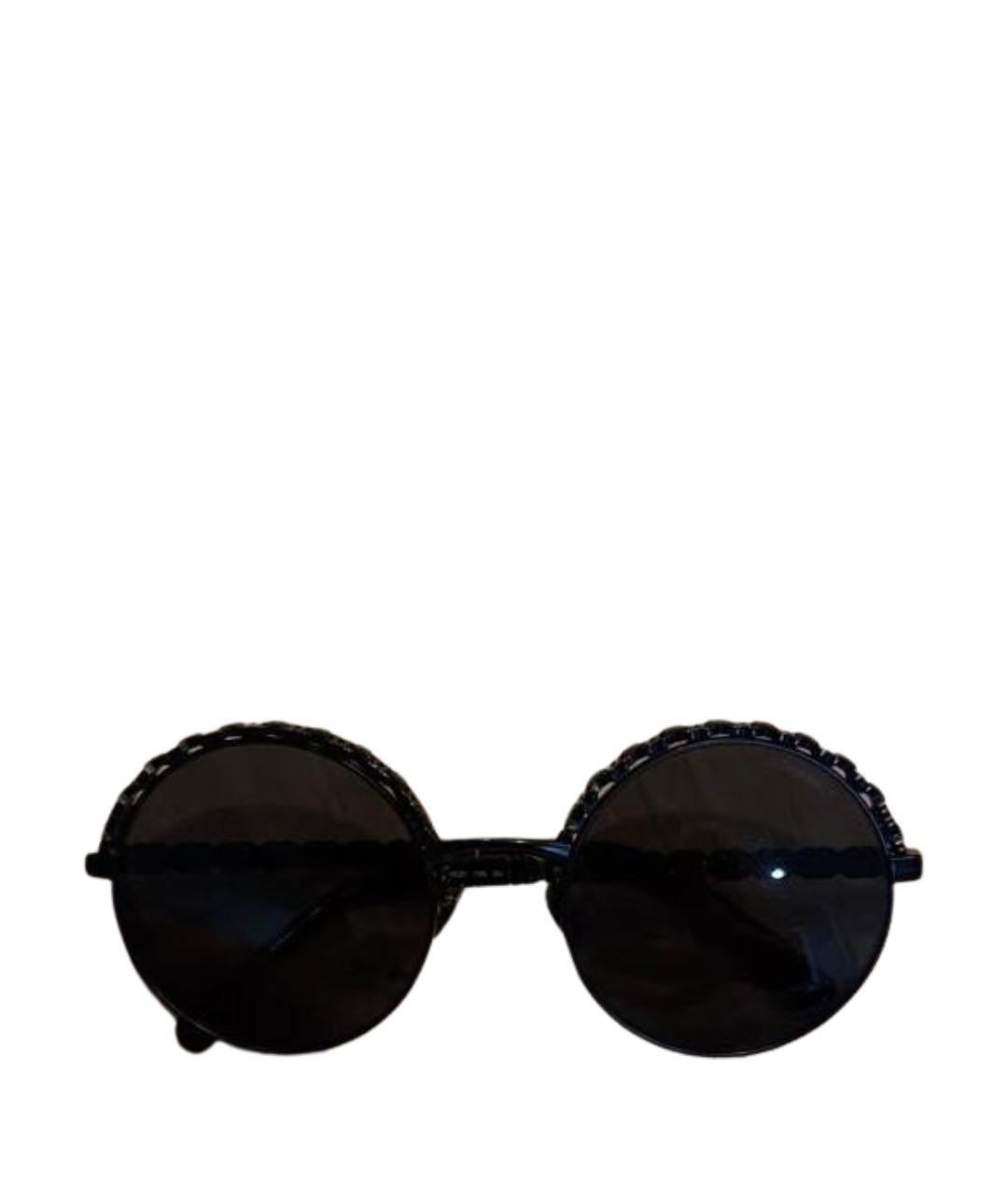 CHANEL Черные солнцезащитные очки, фото 1