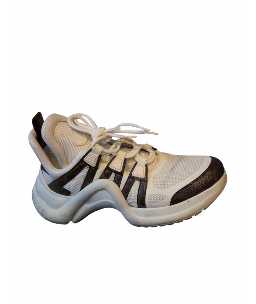 LOUIS VUITTON Белые кроссовки, фото 1