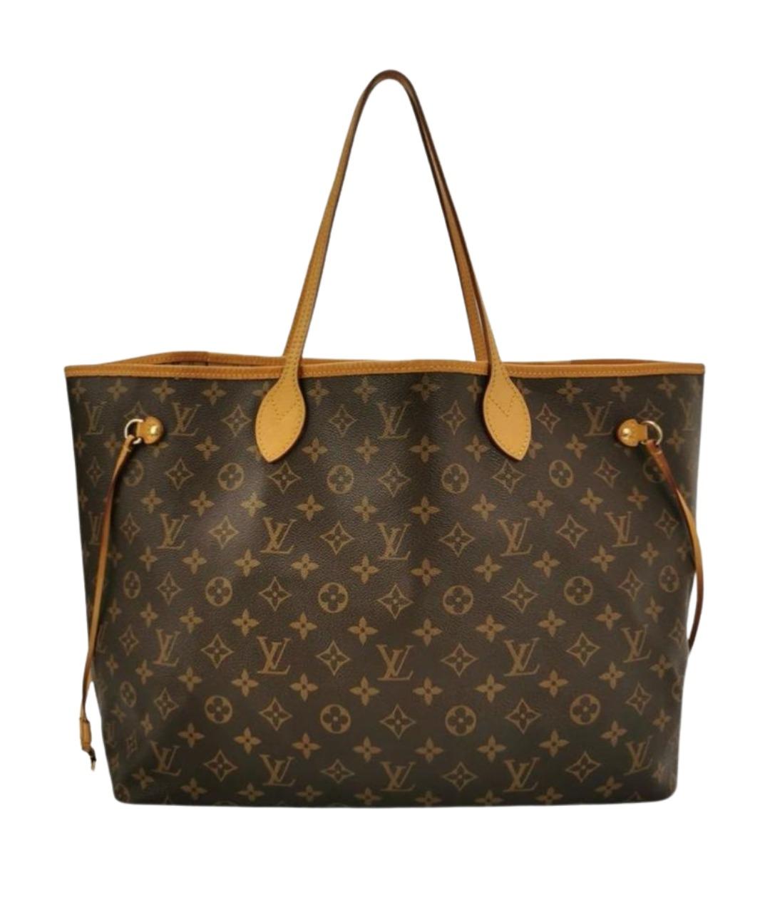 LOUIS VUITTON Коричневая сумка через плечо, фото 1