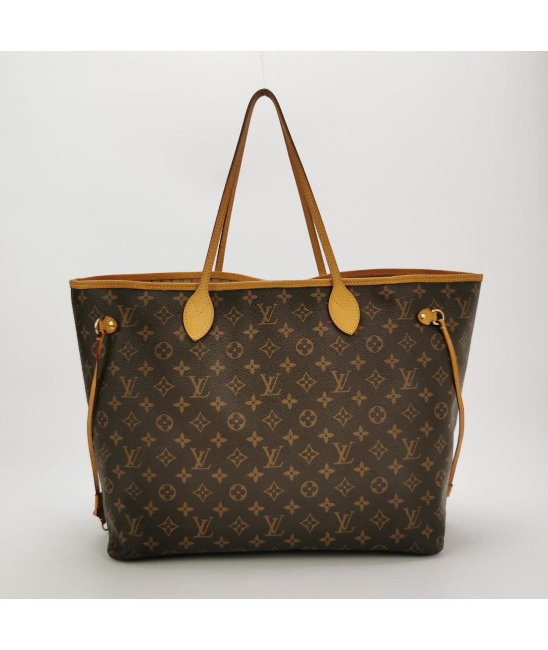 LOUIS VUITTON Коричневая сумка через плечо, фото 3