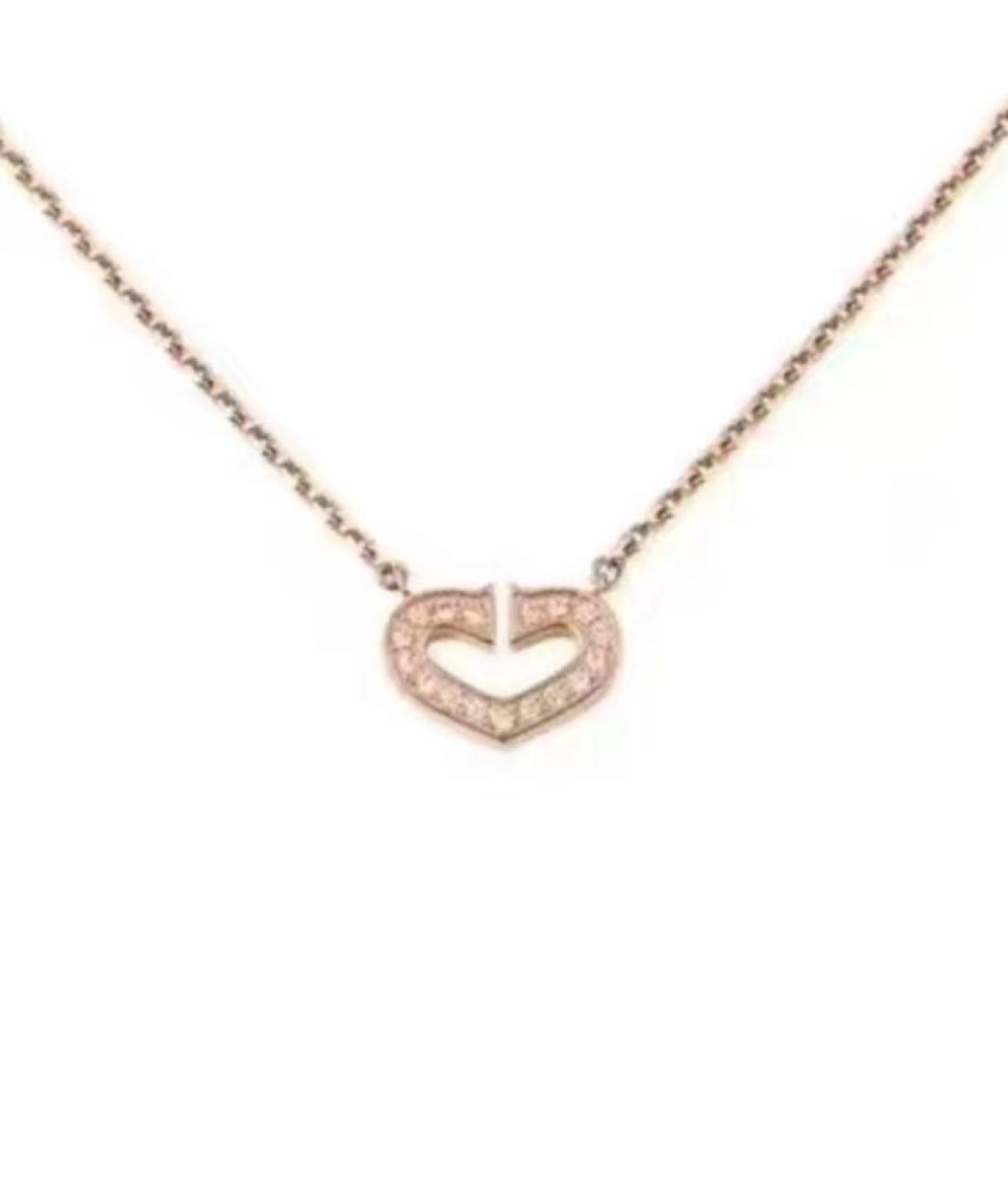CARTIER Розовое колье из розового золота, фото 7
