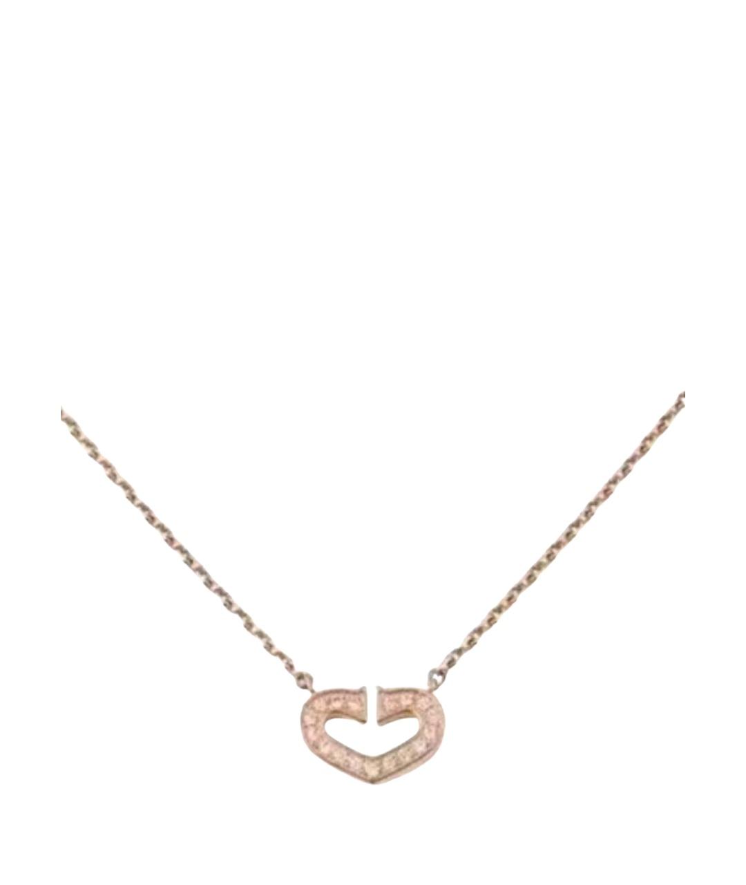 CARTIER Розовое колье из розового золота, фото 1