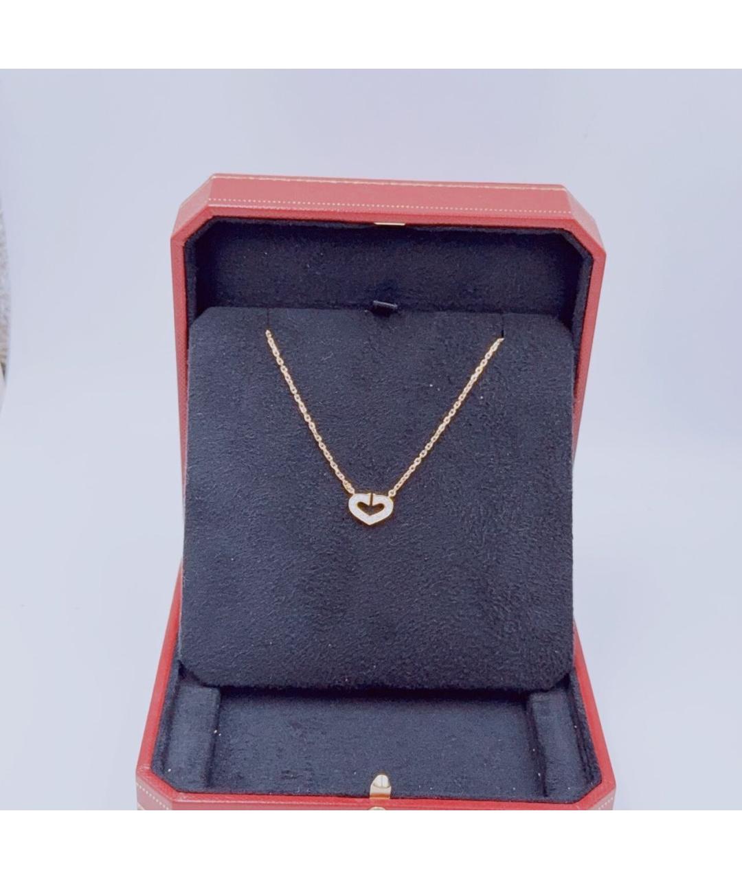 CARTIER Розовое колье из розового золота, фото 2