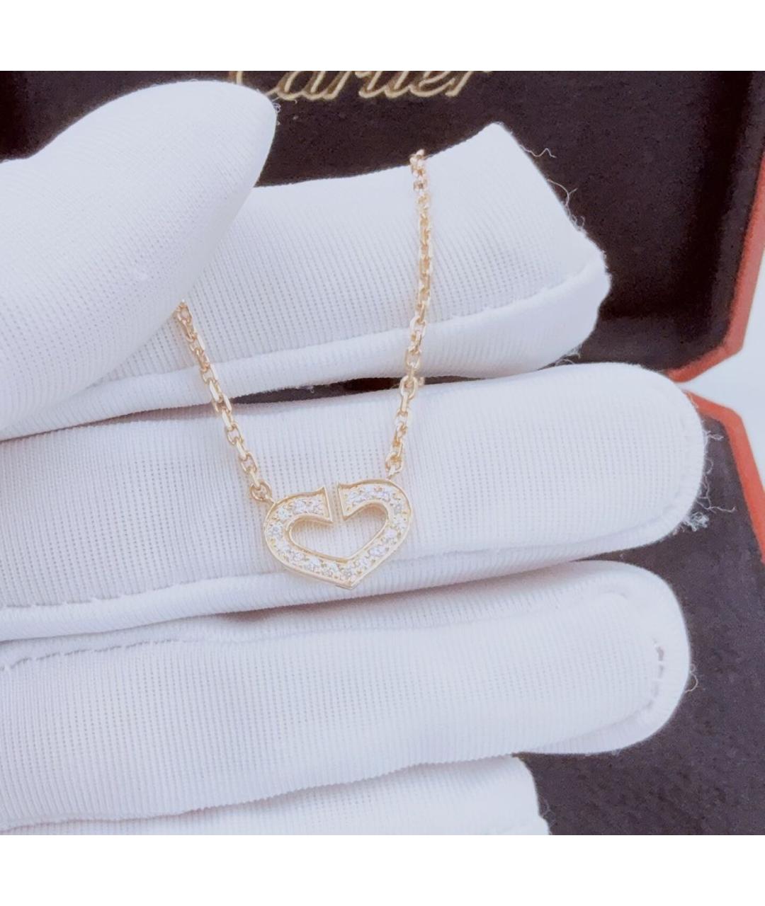 CARTIER Розовое колье из розового золота, фото 4