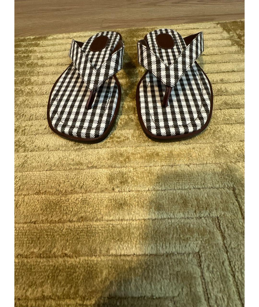 STAUD Мульти текстильные шлепанцы, фото 2