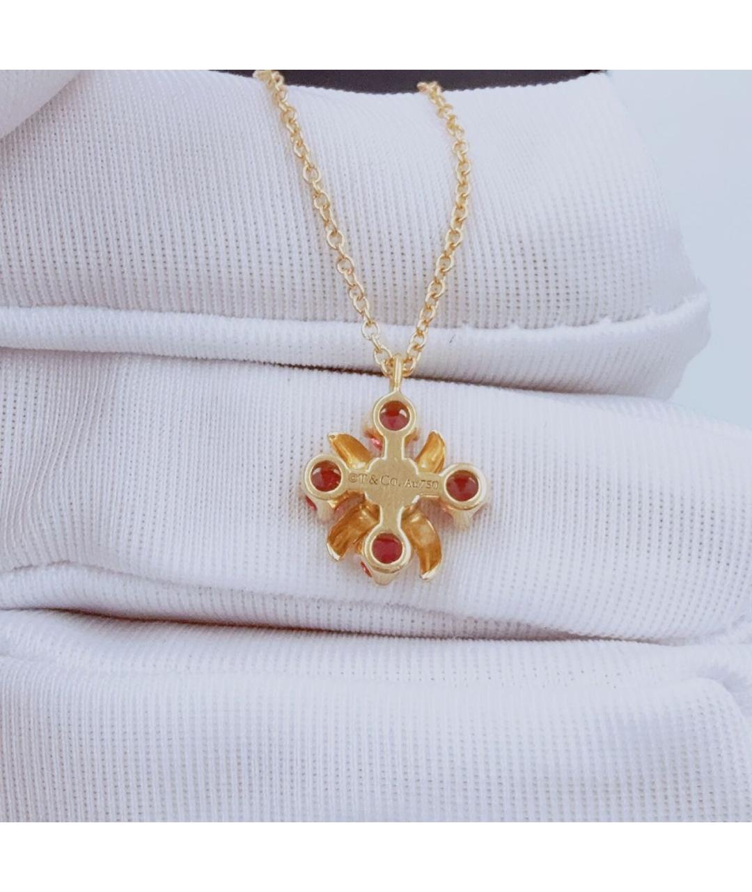 TIFFANY&CO Желтое колье из желтого золота, фото 6