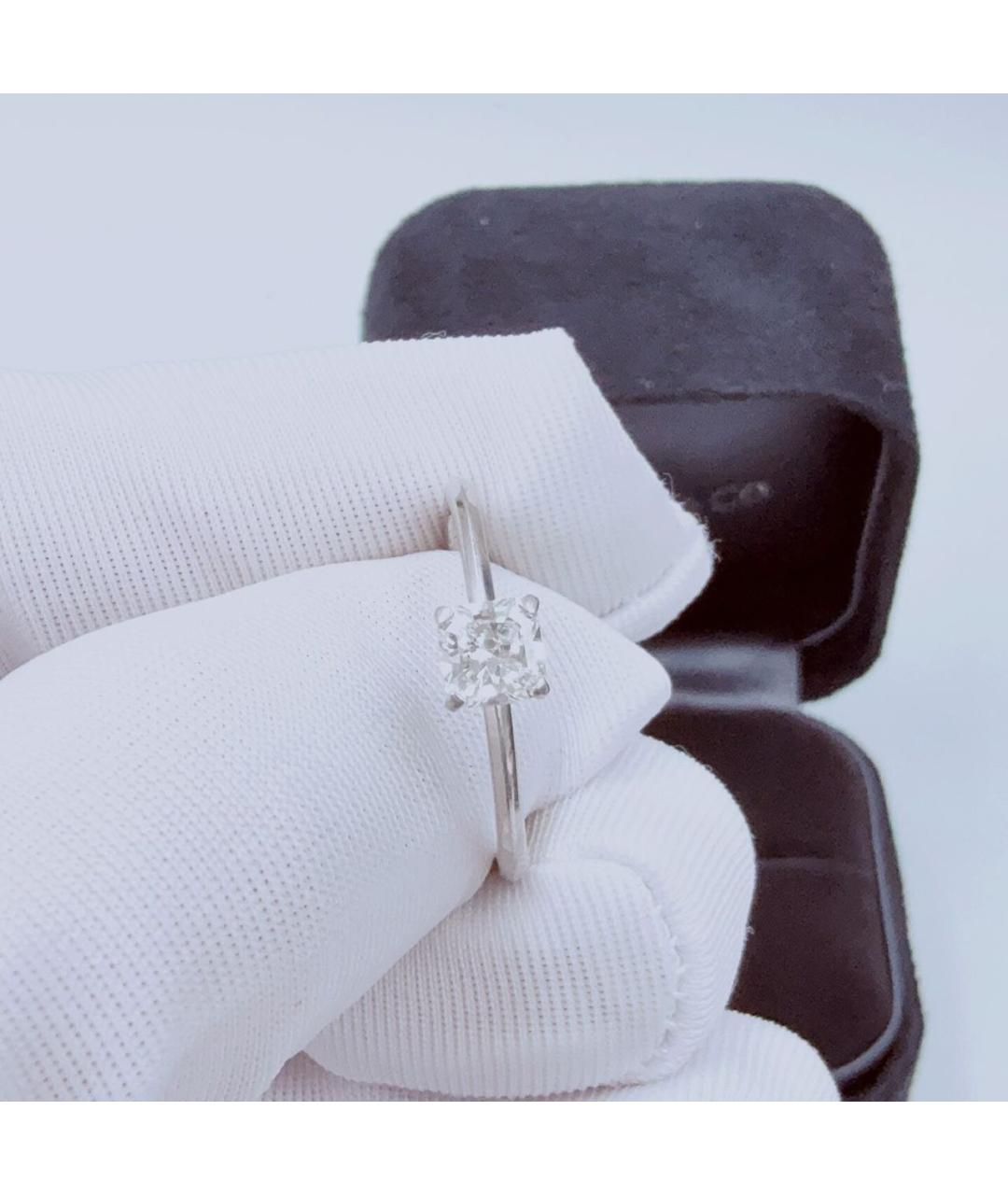 TIFFANY&CO Белое платиновое кольцо, фото 7