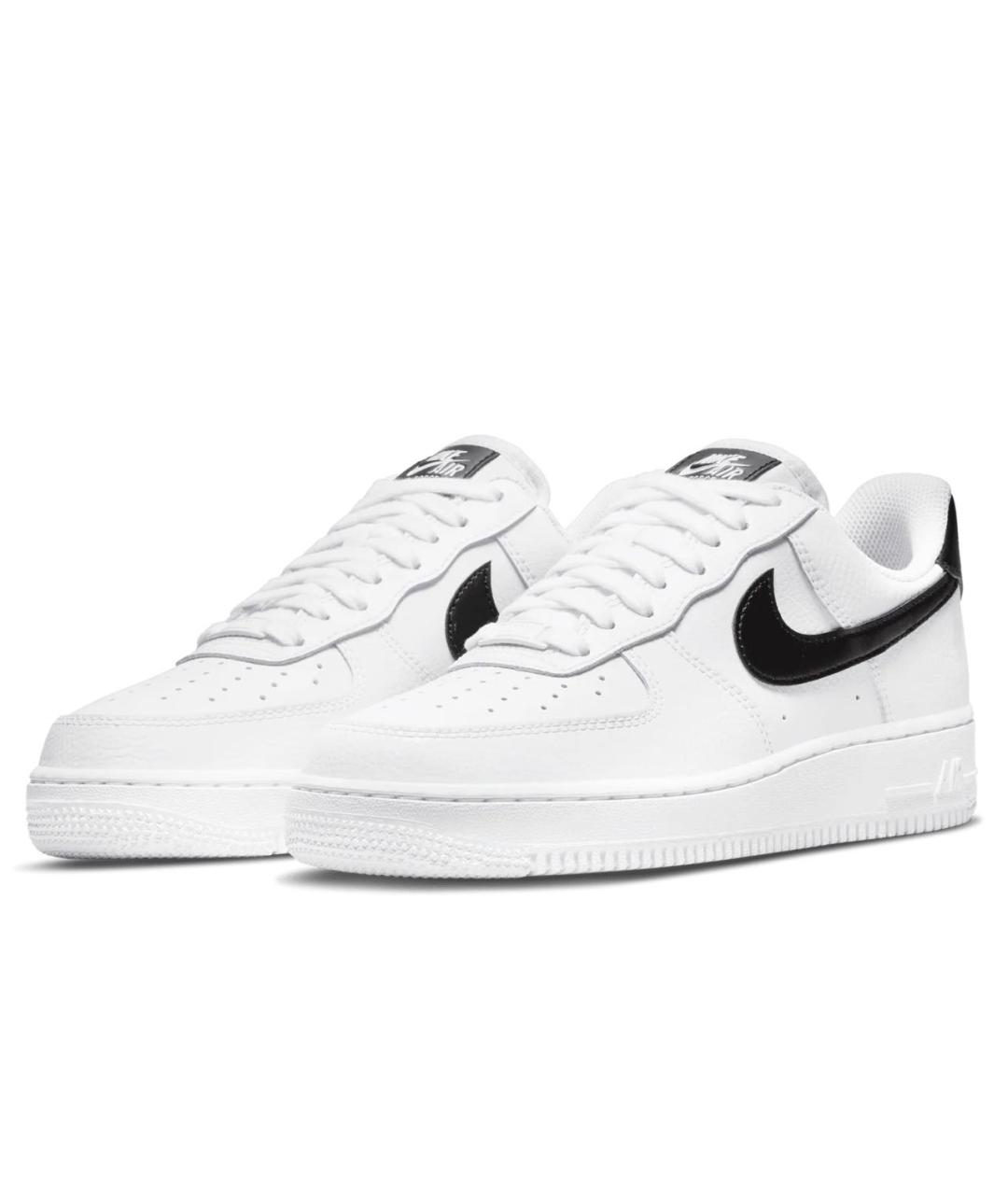 NIKE Белые кожаные кроссовки, фото 3