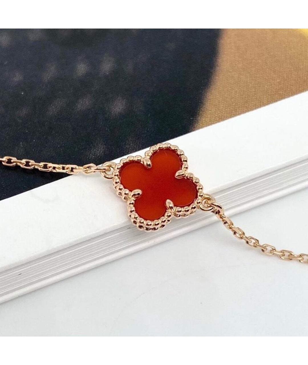 VAN CLEEF & ARPELS Красный браслет из розового золота, фото 5