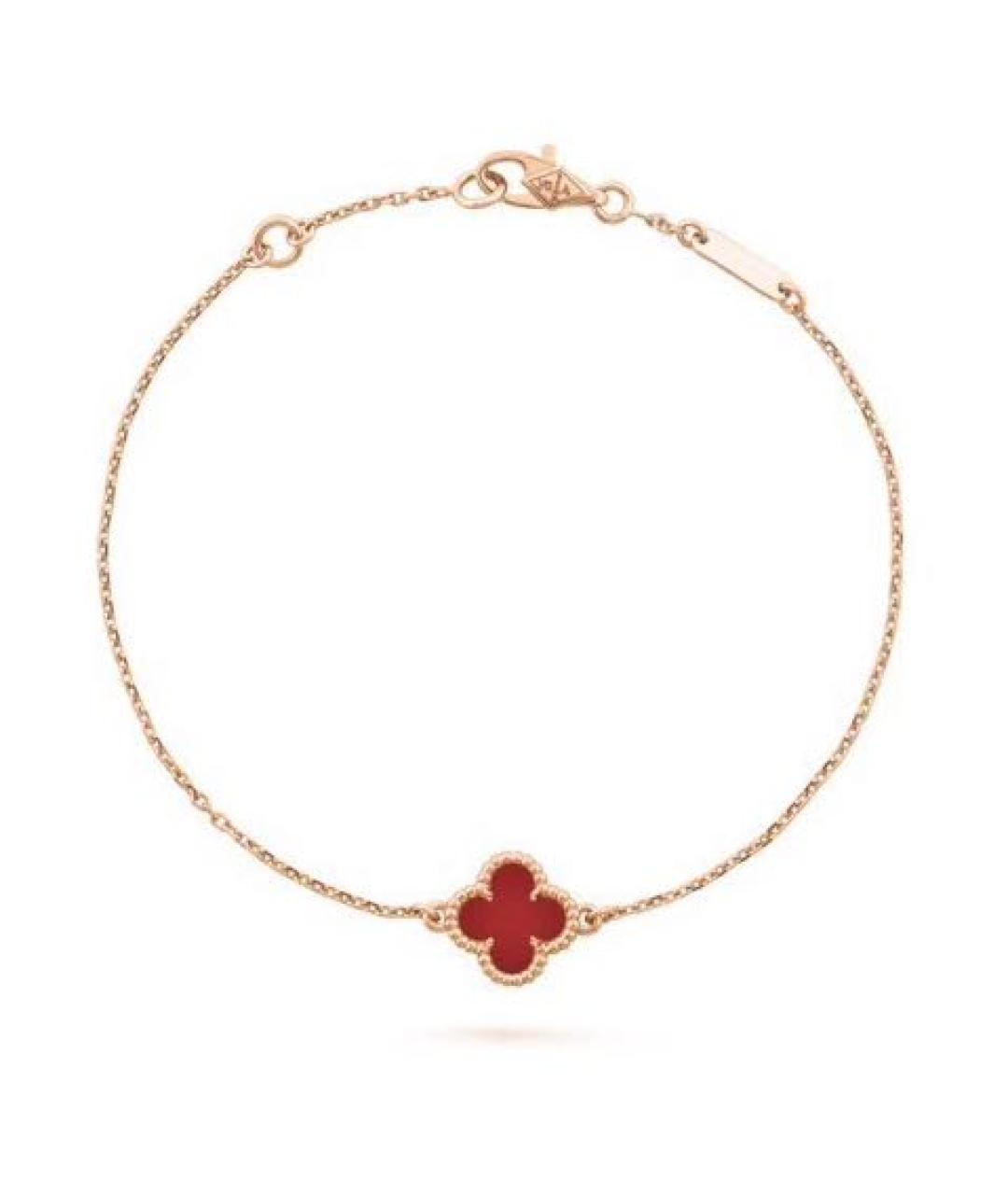 VAN CLEEF & ARPELS Красный браслет из розового золота, фото 1