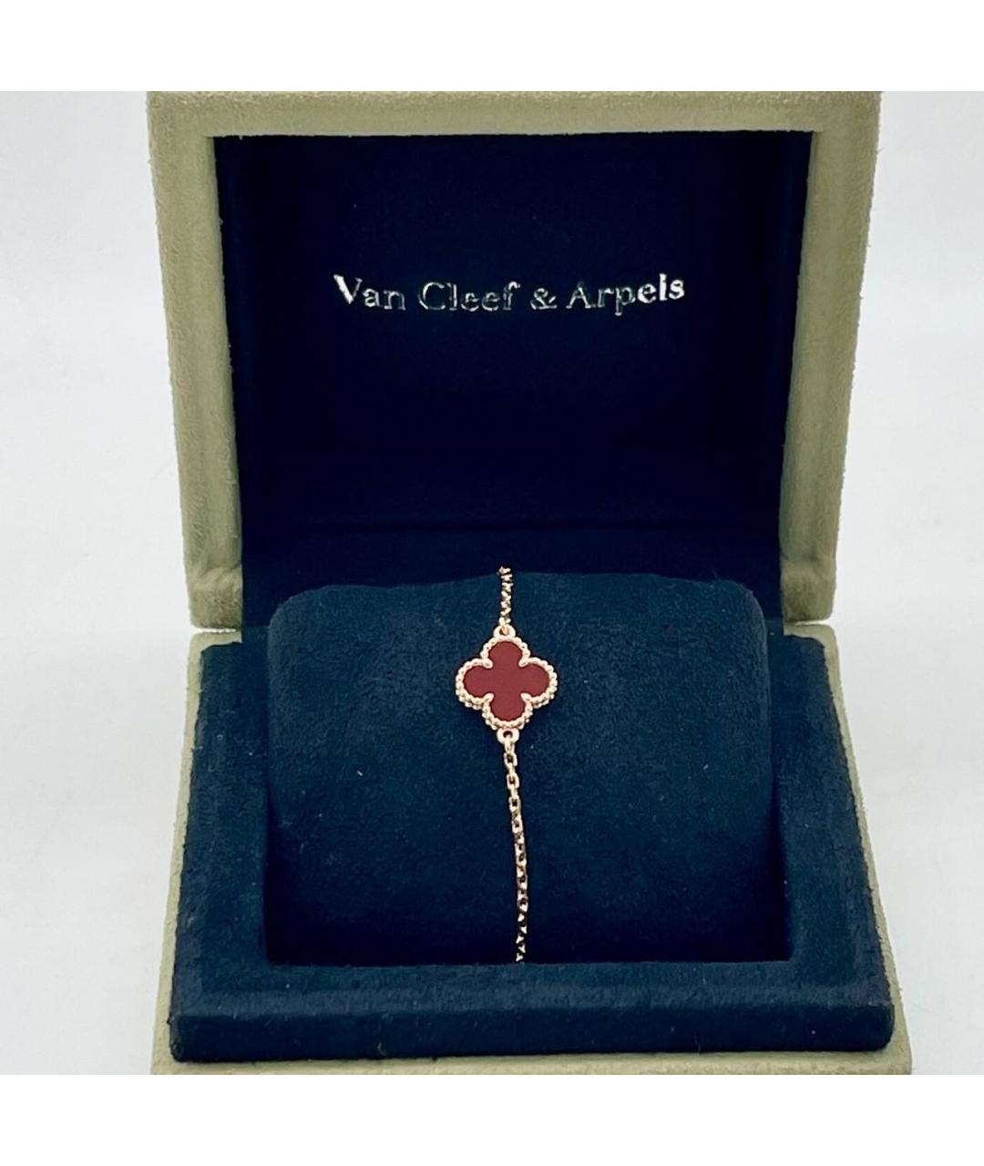 VAN CLEEF & ARPELS Красный браслет из розового золота, фото 2