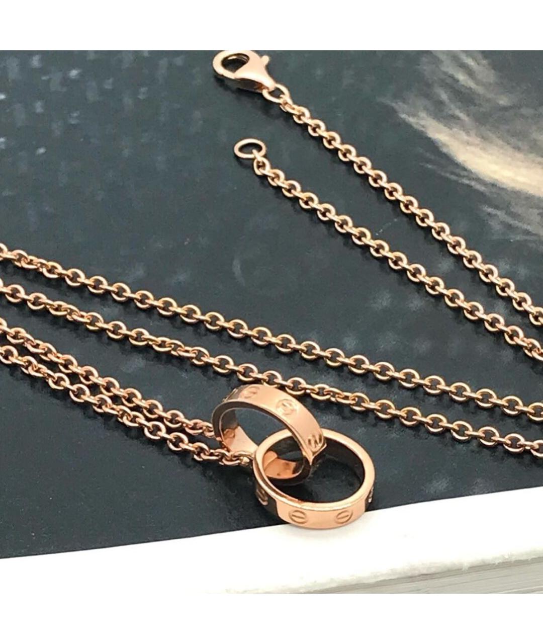 CARTIER Розовое колье из розового золота, фото 6
