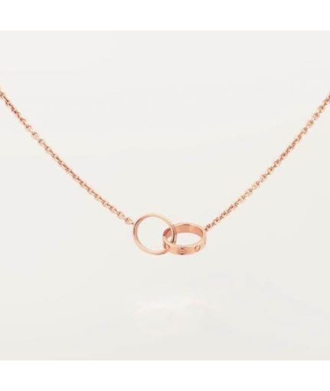 CARTIER Розовое колье из розового золота, фото 7