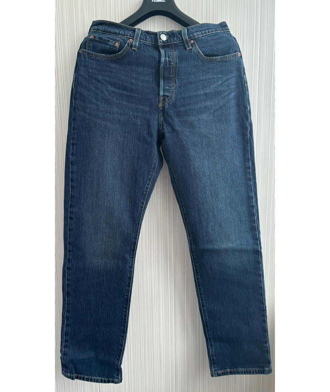 LEVI'S Синие хлопковые джинсы слим, фото 9