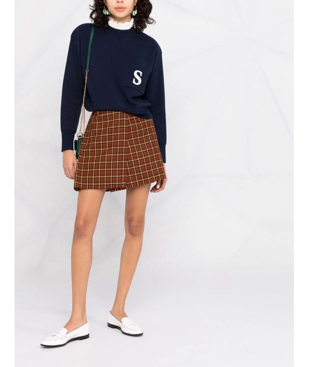 SANDRO Темно-синий джемпер / свитер, фото 2