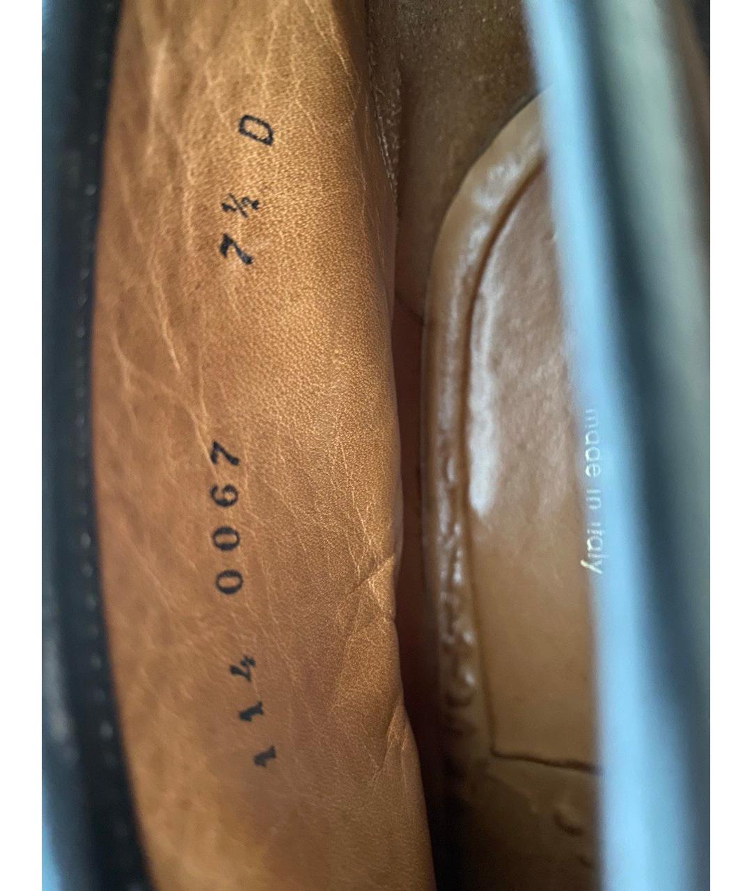 GUCCI Коричневые замшевые высокие ботинки, фото 5