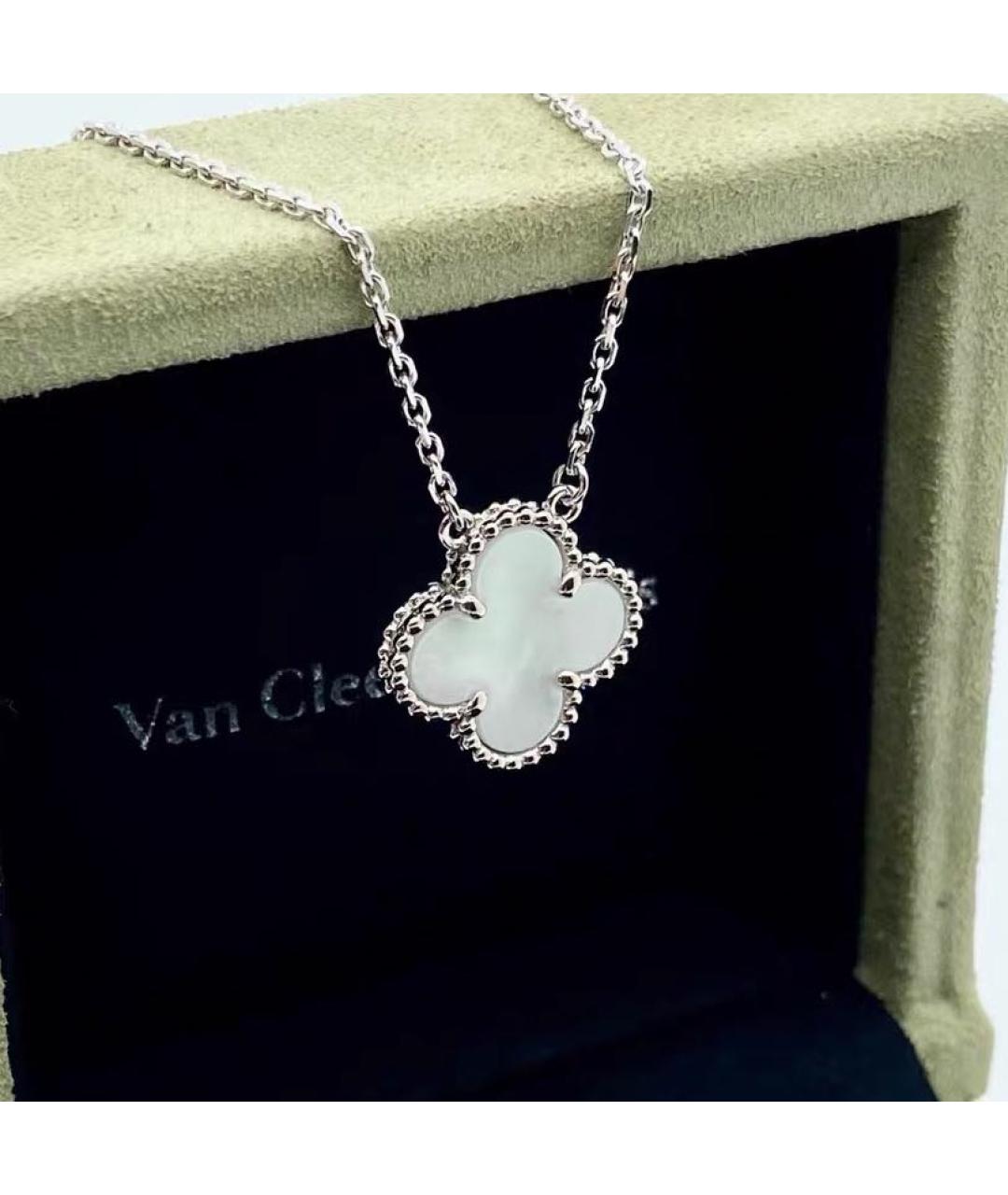 VAN CLEEF & ARPELS Белое колье из белого золота, фото 3