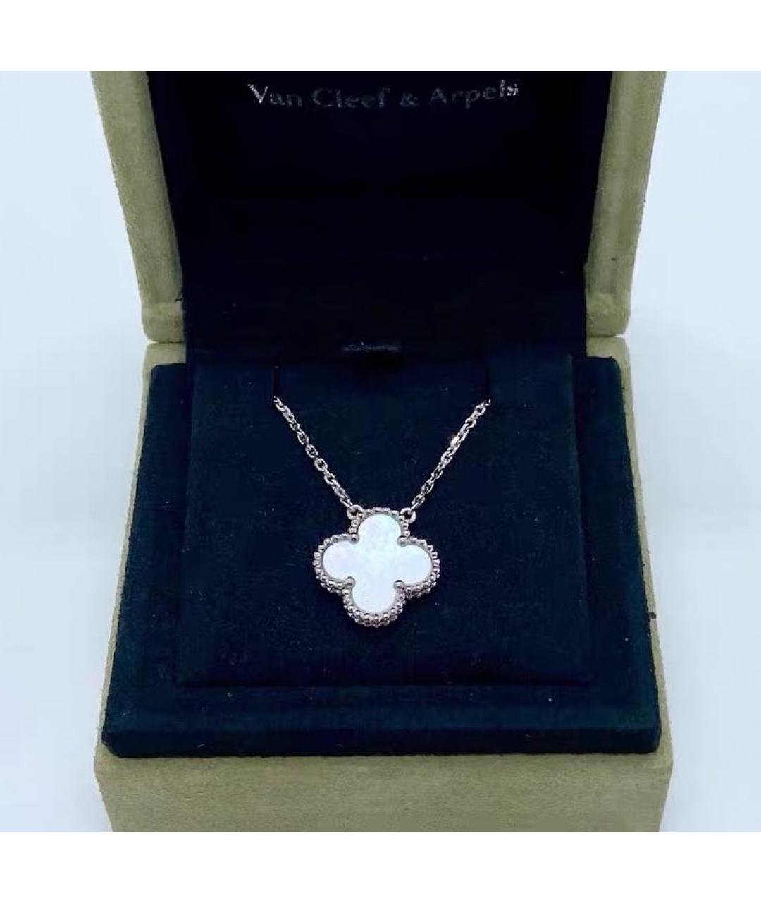 VAN CLEEF & ARPELS Белое колье из белого золота, фото 2