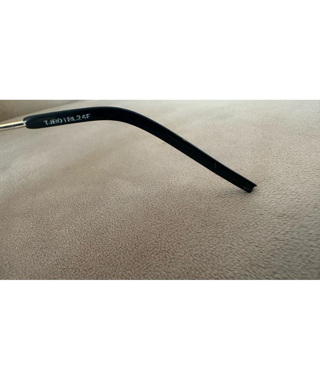 CELINE Черные пластиковые солнцезащитные очки, фото 3