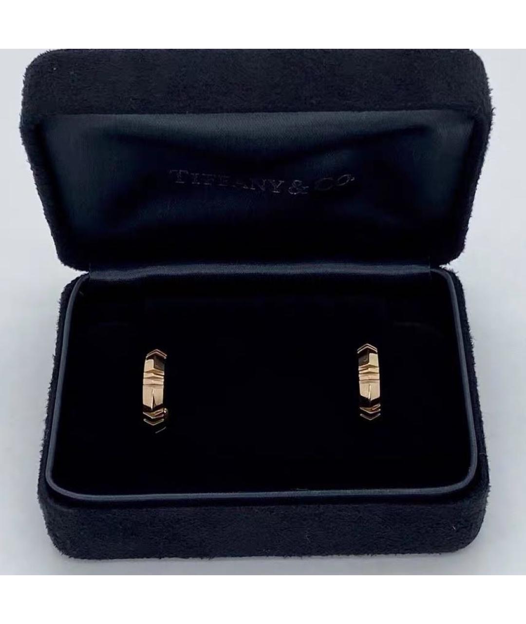 TIFFANY&CO Розовые серьги из розового золота, фото 2