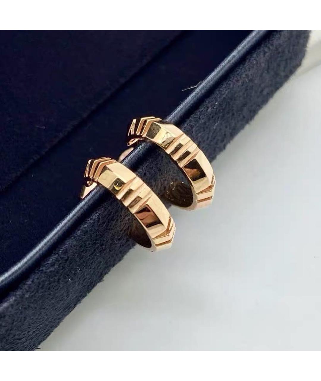 TIFFANY&CO Розовые серьги из розового золота, фото 3