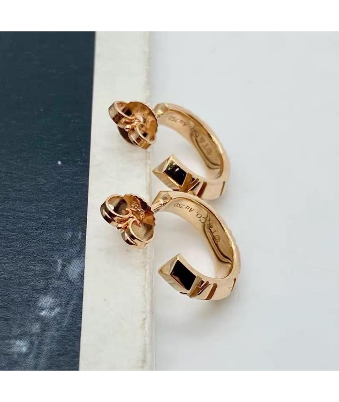 TIFFANY&CO Розовые серьги из розового золота, фото 6