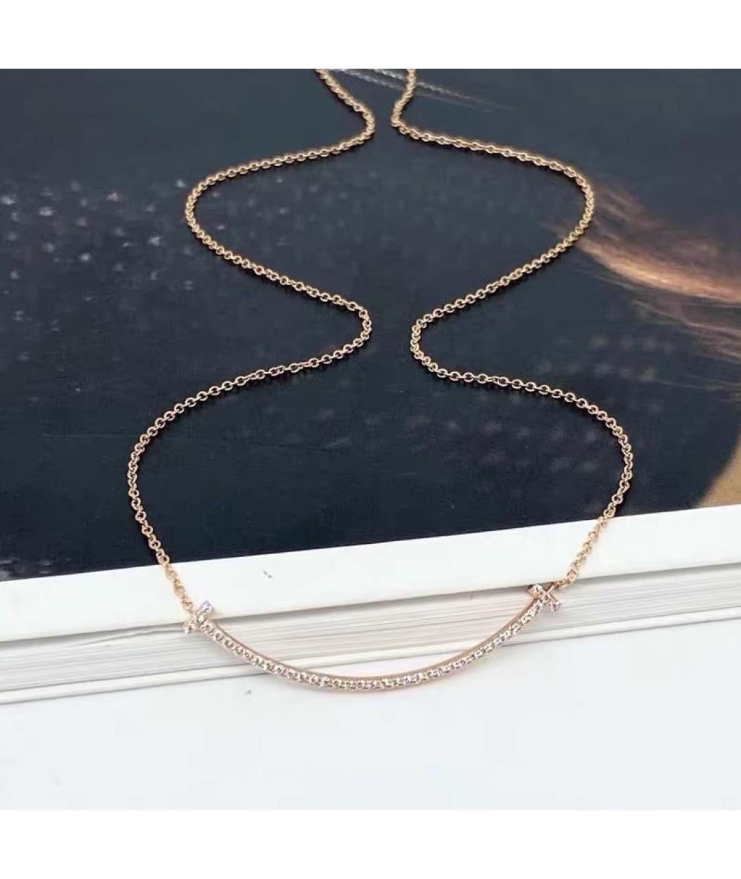 TIFFANY&CO Розовое колье из розового золота, фото 3
