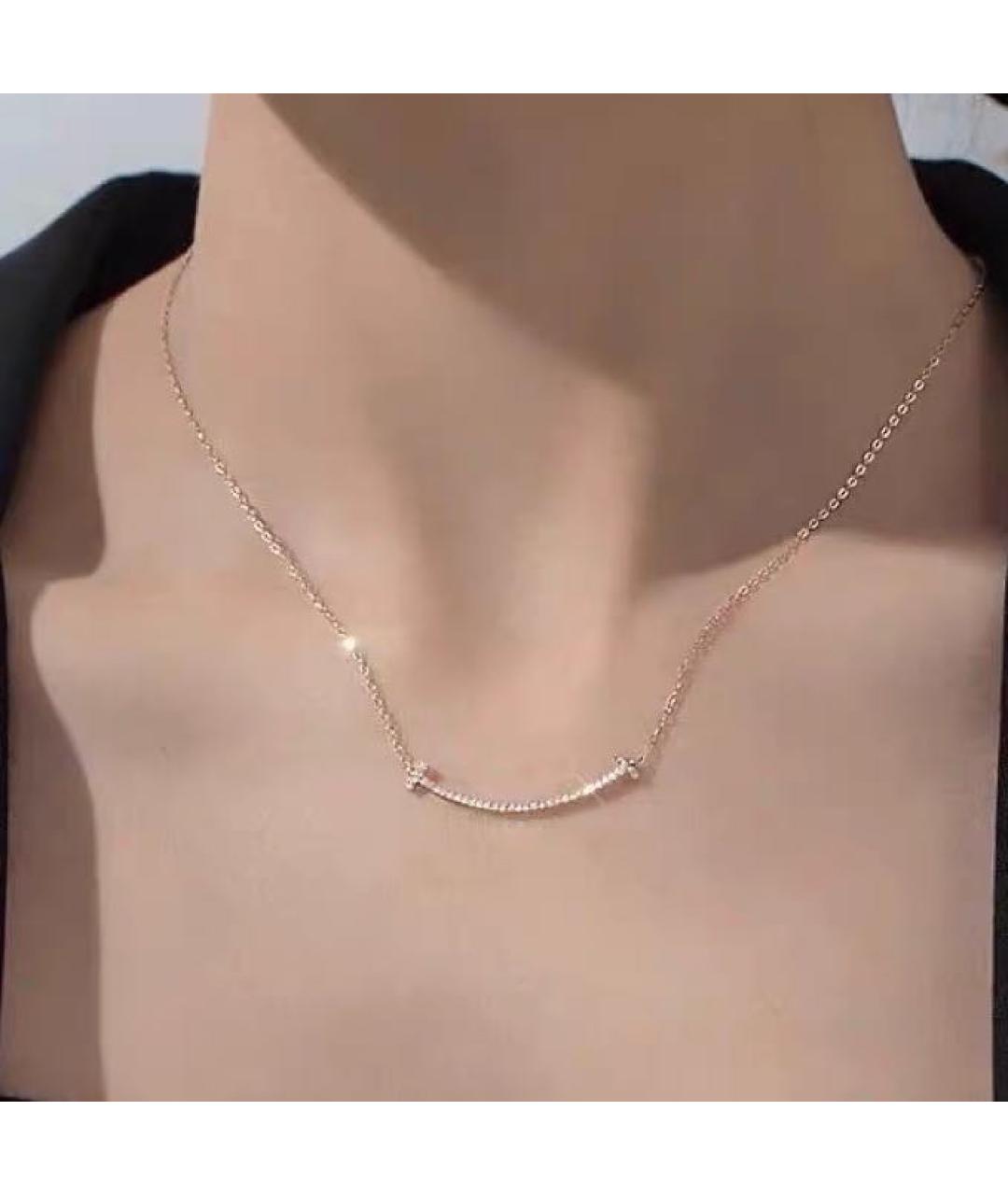 TIFFANY&CO Розовое колье из розового золота, фото 8