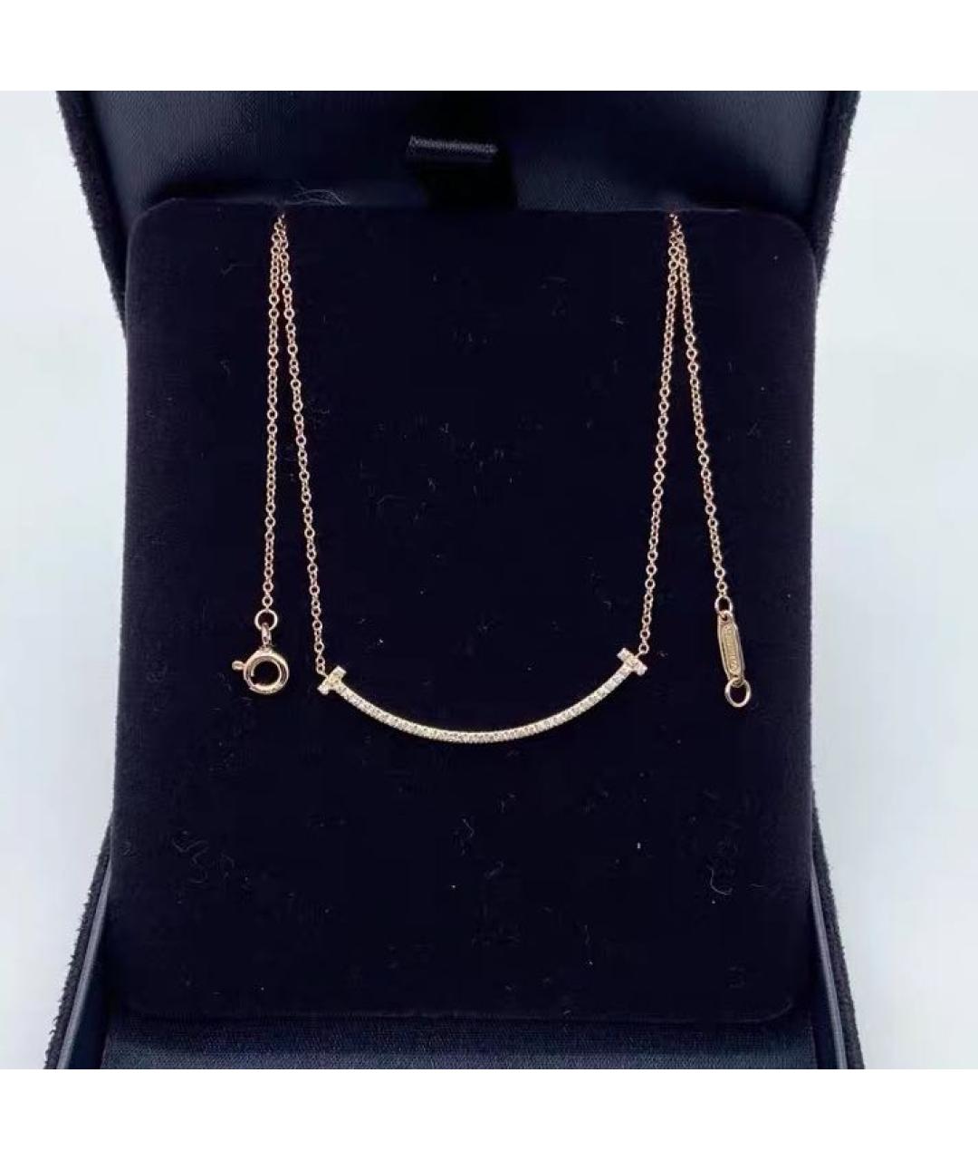 TIFFANY&CO Розовое колье из розового золота, фото 2
