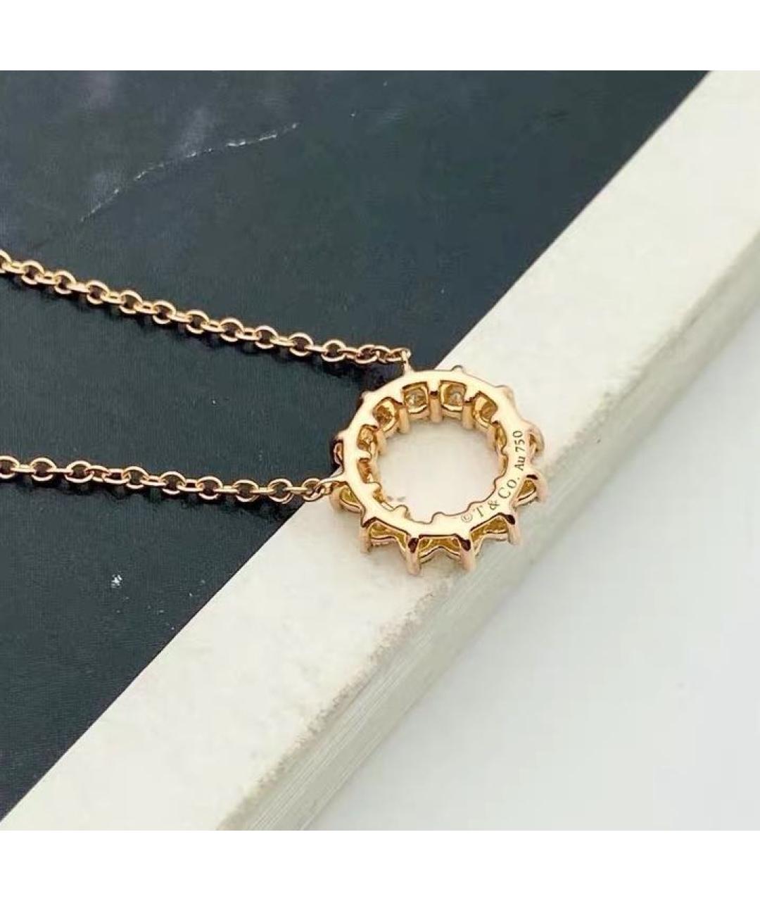 TIFFANY&CO Розовое колье из розового золота, фото 7