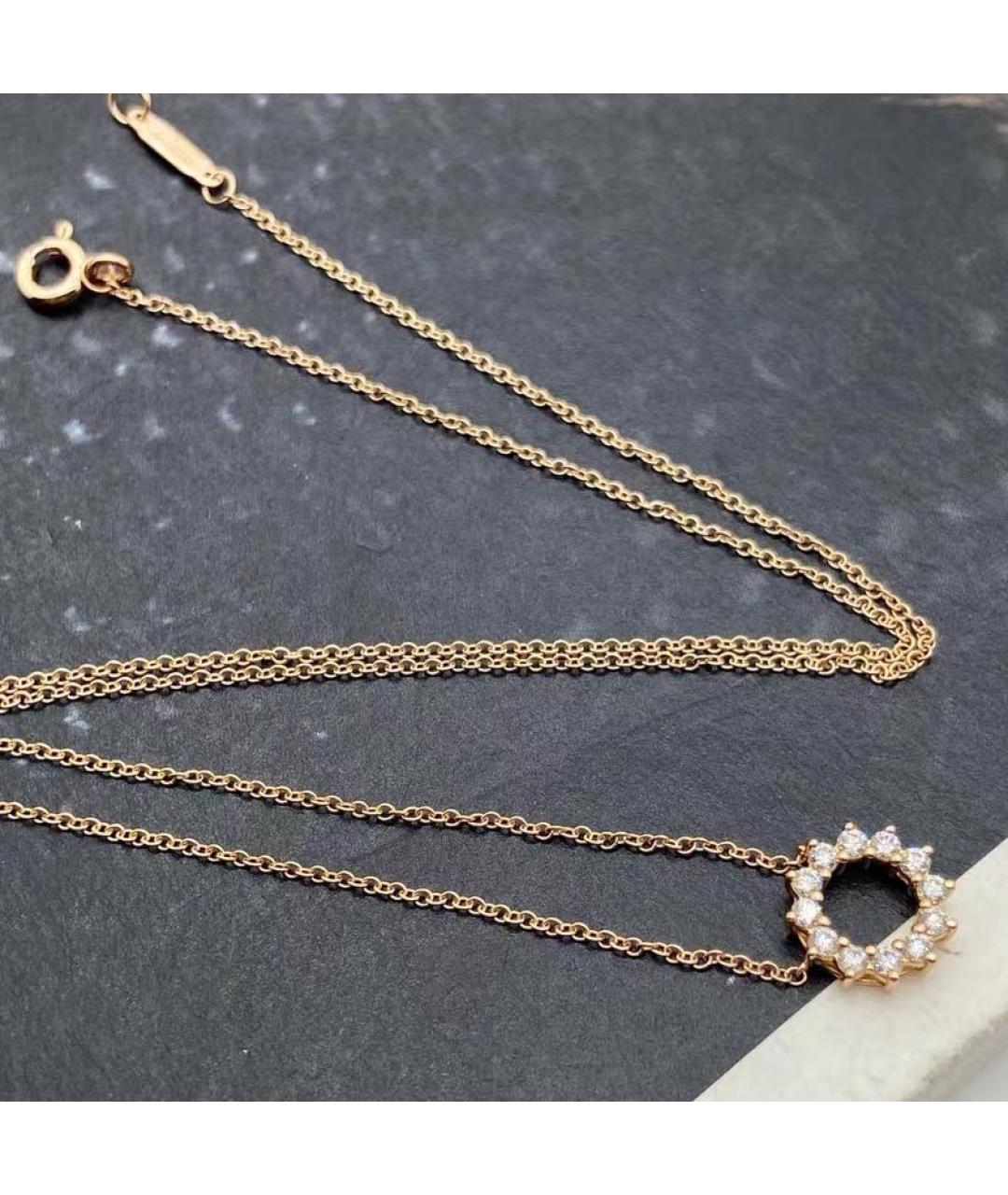 TIFFANY&CO Розовое колье из розового золота, фото 4