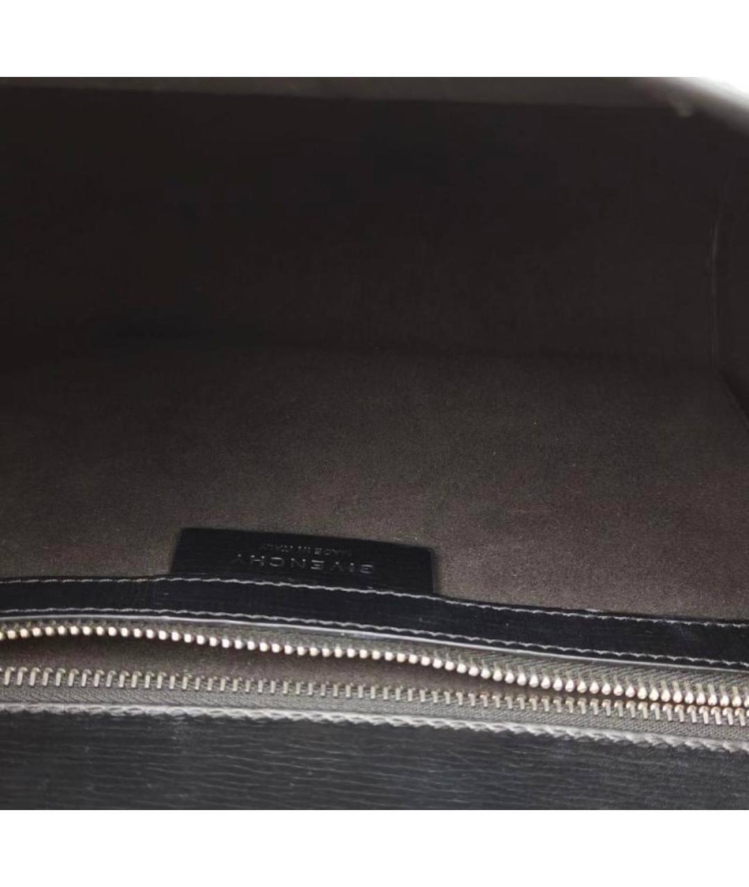GIVENCHY Черная кожаная сумка через плечо, фото 5