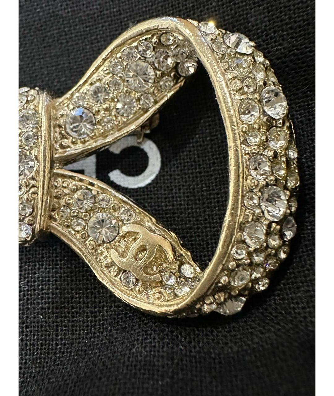 CHANEL Золотая булавка / брошь, фото 8