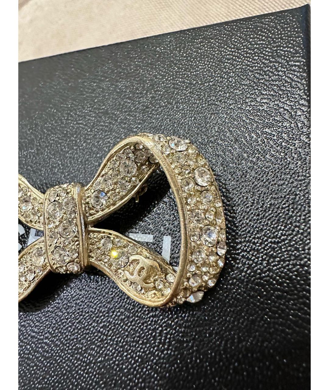 CHANEL Золотая булавка / брошь, фото 4