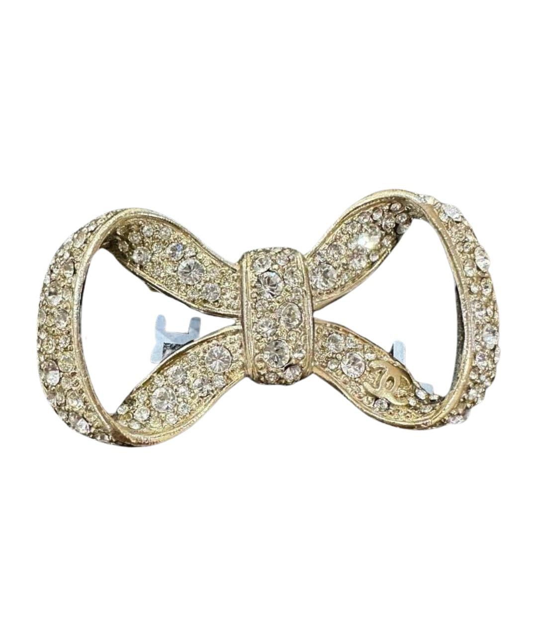 CHANEL Золотая булавка / брошь, фото 10