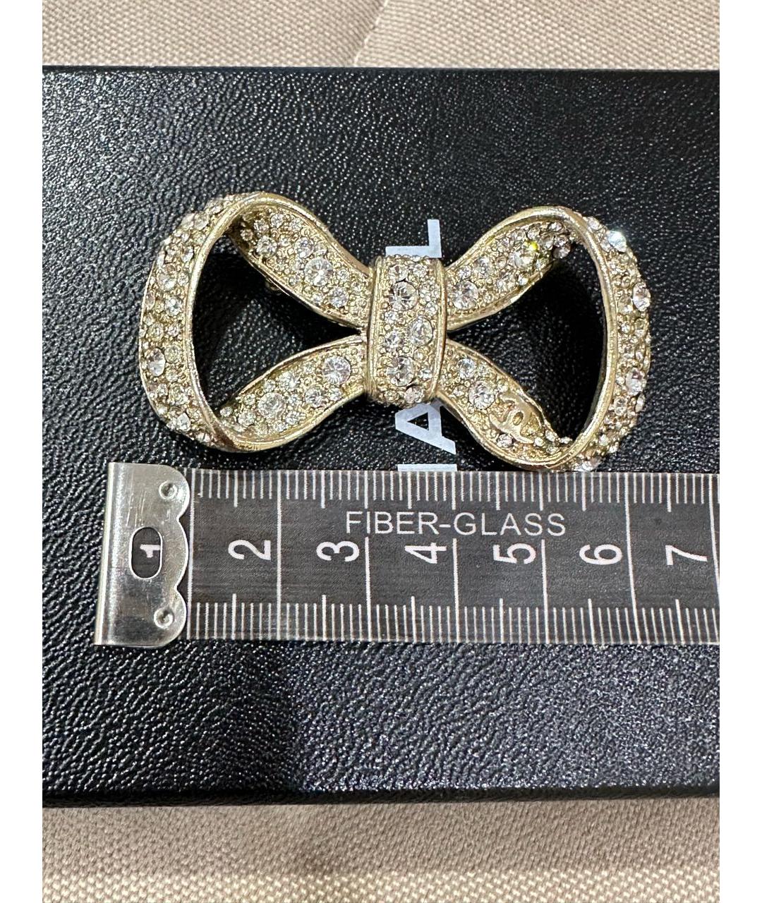 CHANEL Золотая булавка / брошь, фото 6