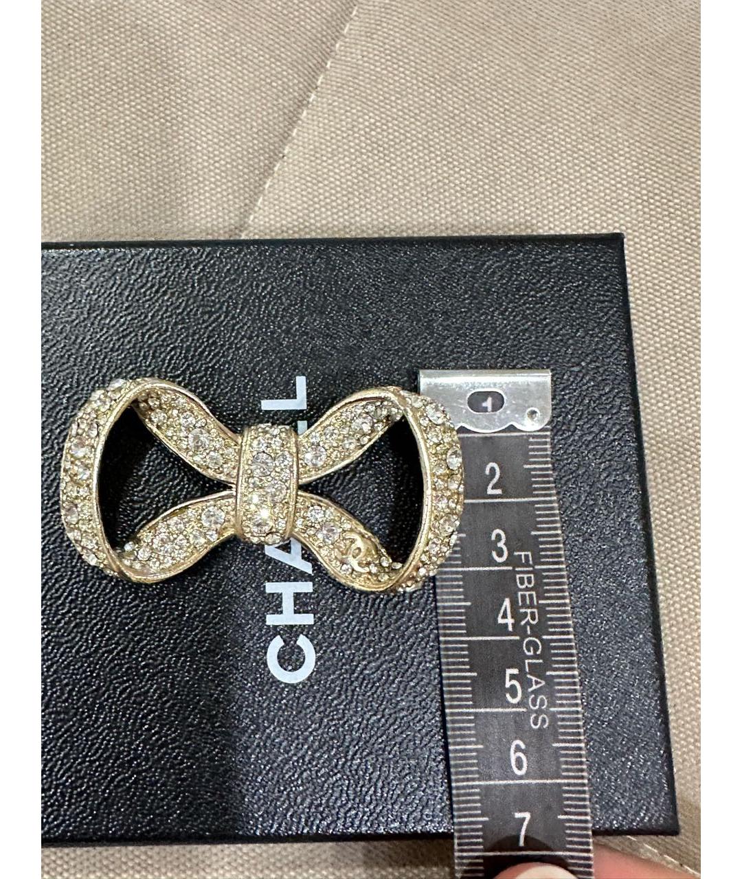 CHANEL Золотая булавка / брошь, фото 7