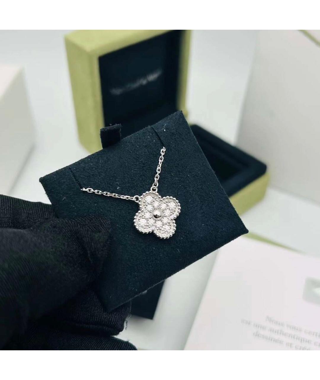 VAN CLEEF & ARPELS Белое колье из белого золота, фото 4