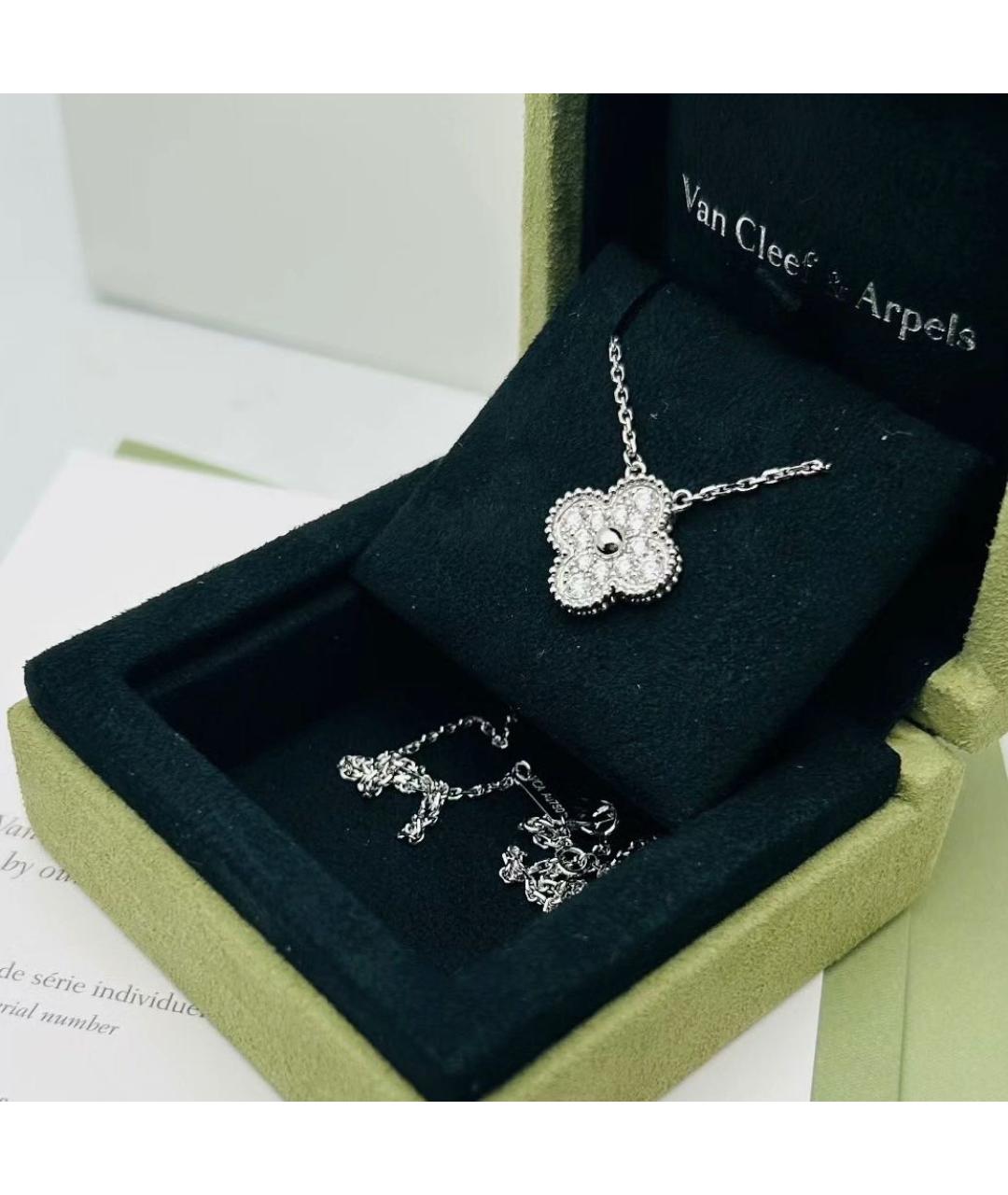 VAN CLEEF & ARPELS Белое колье из белого золота, фото 3