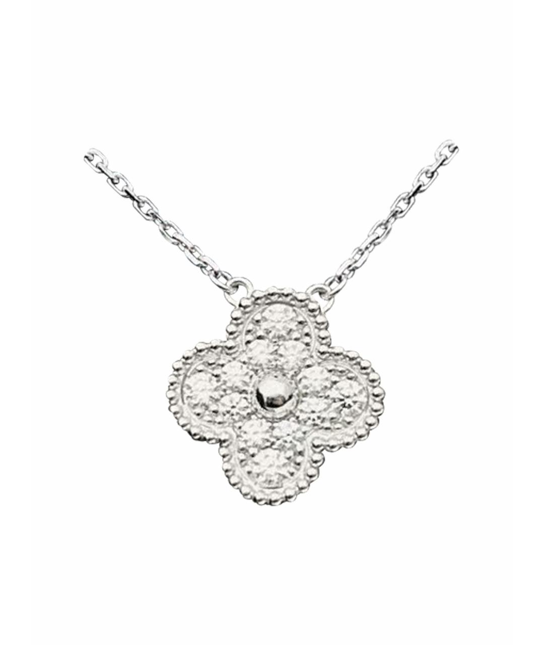 VAN CLEEF & ARPELS Белое колье из белого золота, фото 1