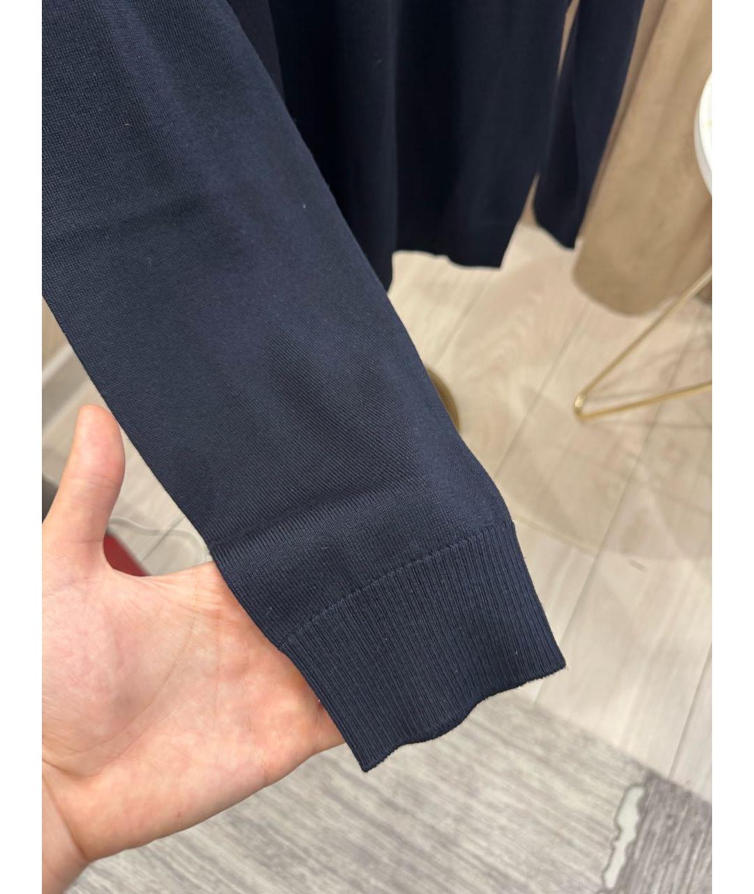 STONE ISLAND Черный шерстяной джемпер / свитер, фото 7