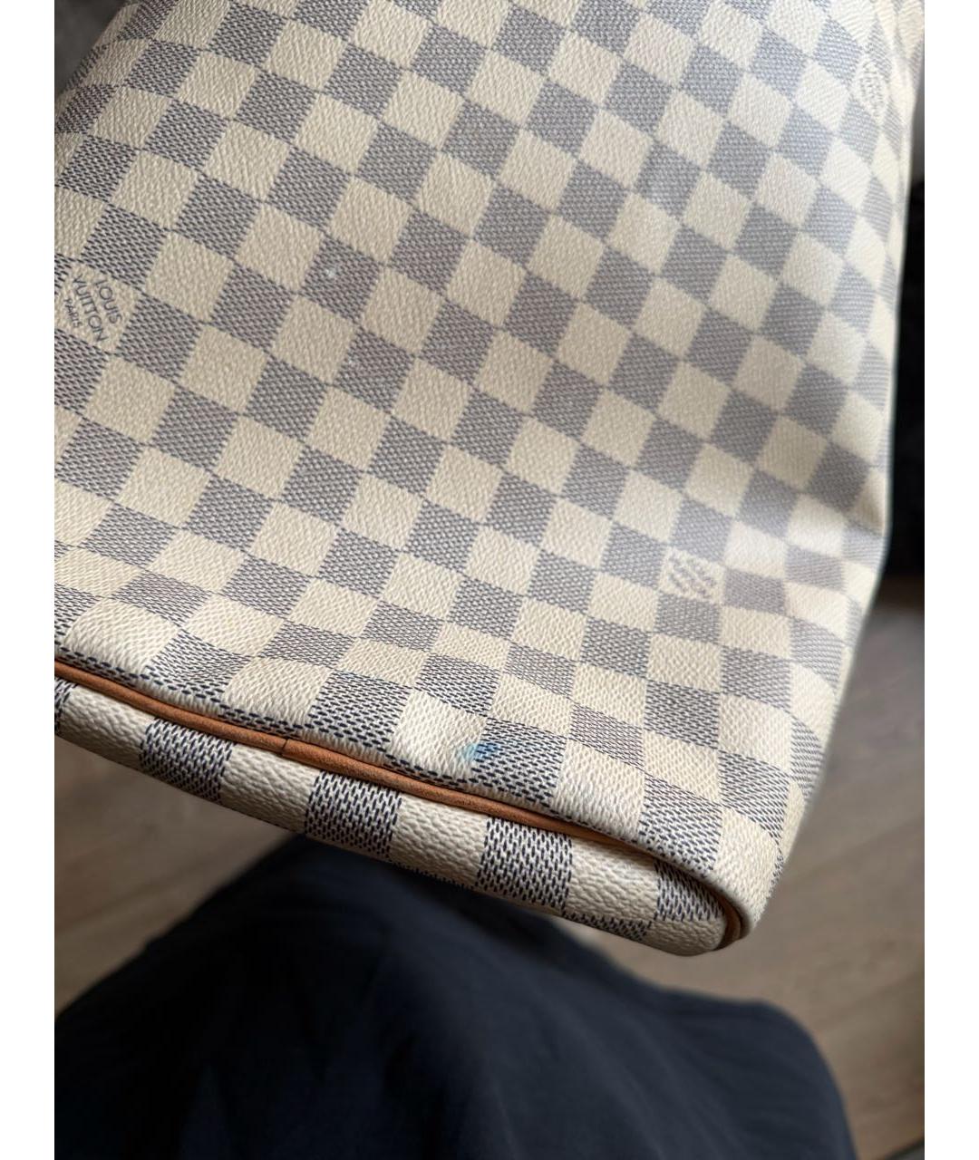 LOUIS VUITTON Белая сумка с короткими ручками, фото 7