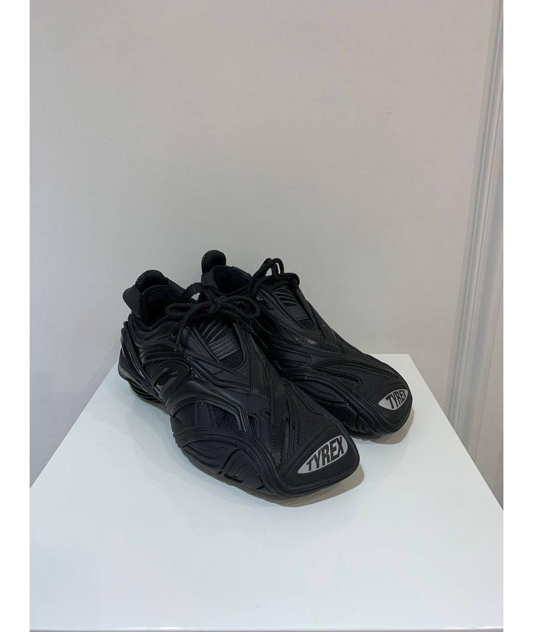 BALENCIAGA Черные кроссовки, фото 4