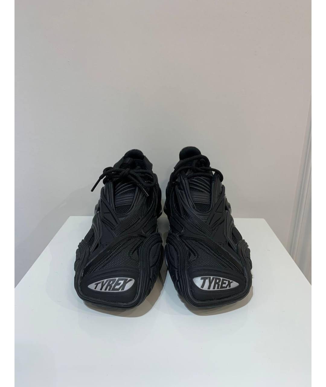 BALENCIAGA Черные кроссовки, фото 3